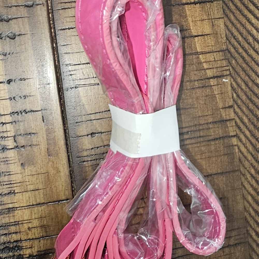 New Bebe Dana Patent leather Fuchsia Pink Satchel/ Crossbody Bag - Picture 11 of 13